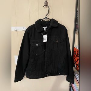 Forever 21 Black Jean Jacket 0X/XL Women’s
